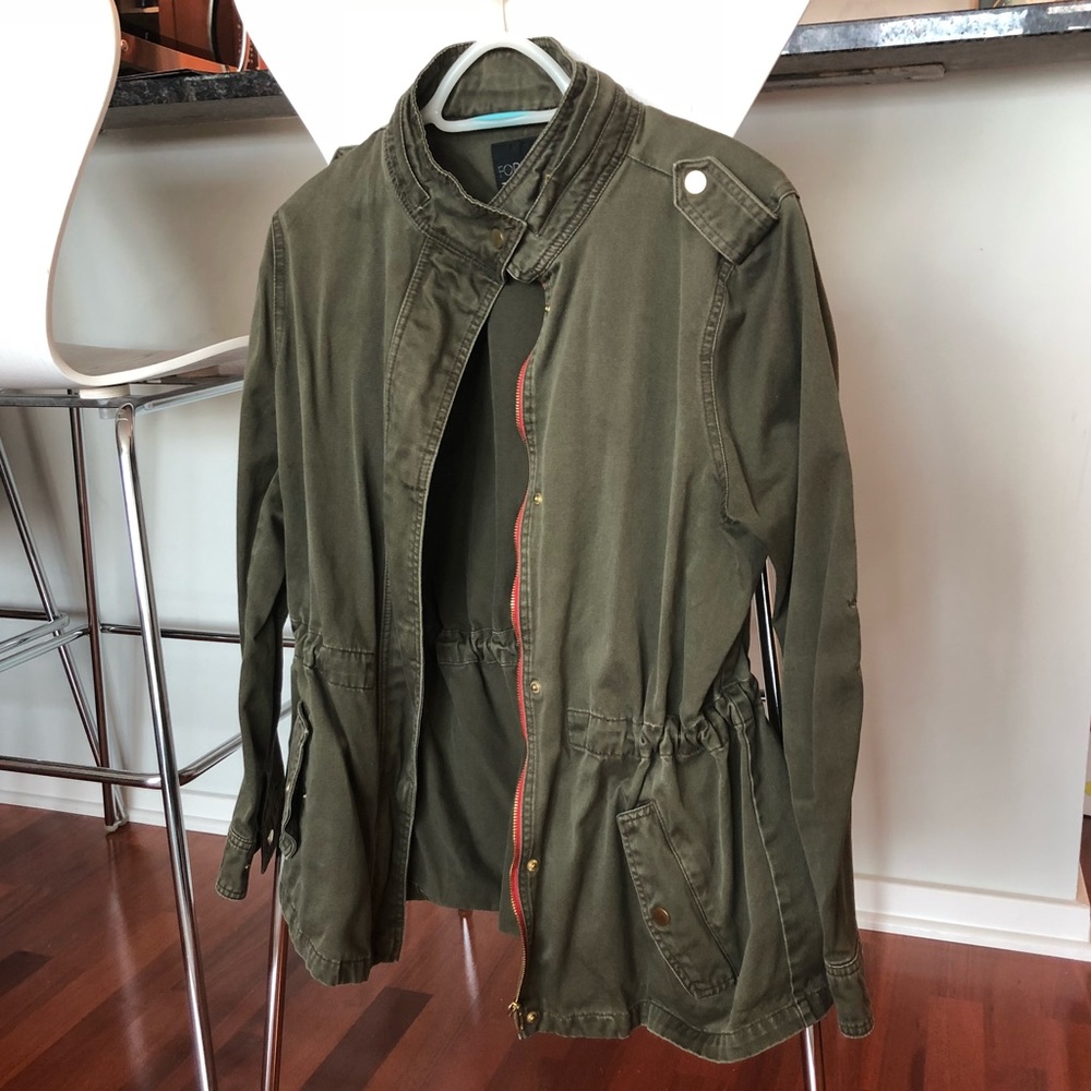 Forever 21 utility jacket
